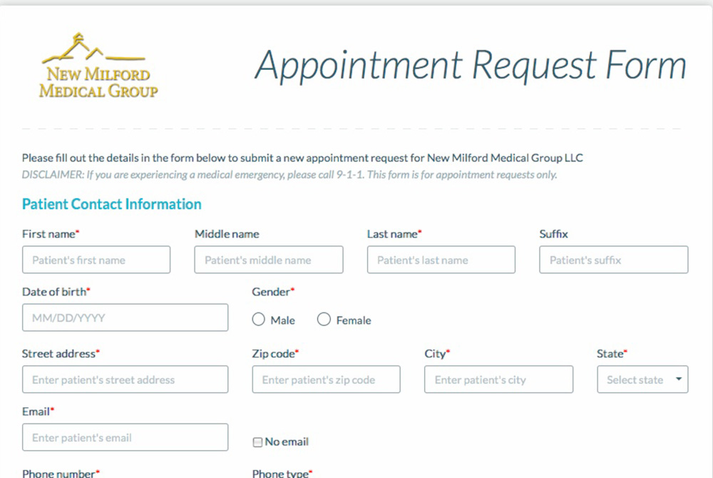make appointments and pay your bill online